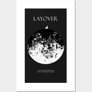 V Layover Moon Light Posters and Art